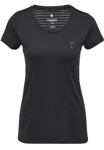 Футболка ANNA SS TEE 019-346-2001-XS Взрослые Женский ЧЕРНЫЙ
