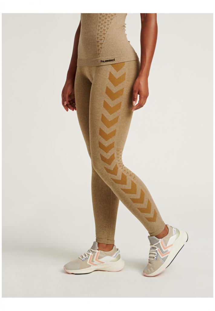Тайтсы CLASSIC BEE CI SEAMLESS TIGHTS 011-336-8412-XS/S Взрослые Женский ГОРЧИЧНЫЙ