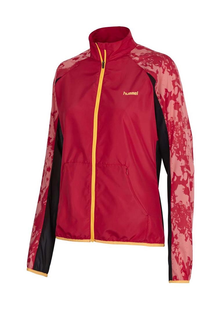 Ветровка ZARA ZIP JACKET 036-843-4490-M Взрослые Женский МАЛИНОВЫЙ