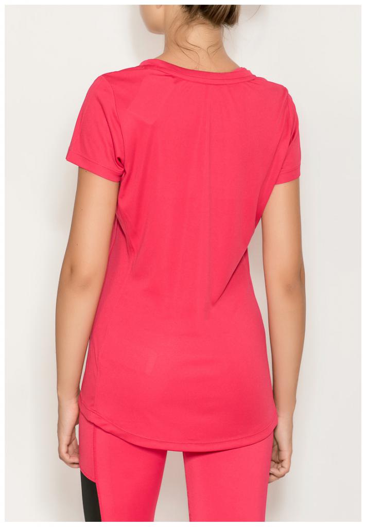 Футболка ANNETTE SS TEE SS 009-664-4490-S Взрослые Женский МАЛИНОВЫЙ