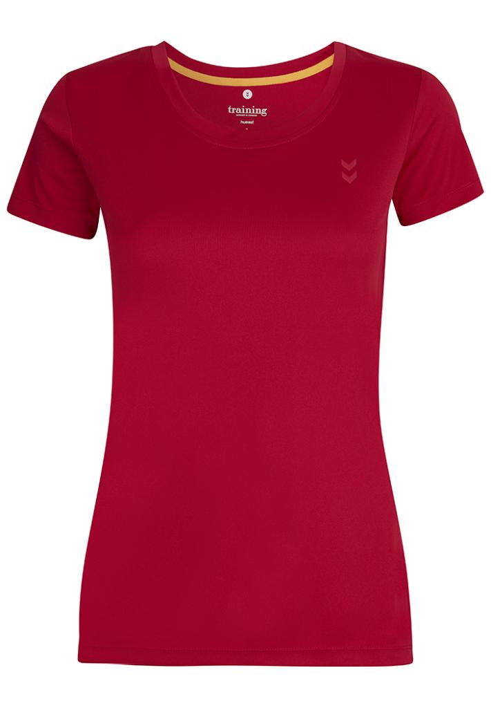 Футболка ANNETTE SS TEE SS 009-664-4490-S Взрослые Женский МАЛИНОВЫЙ