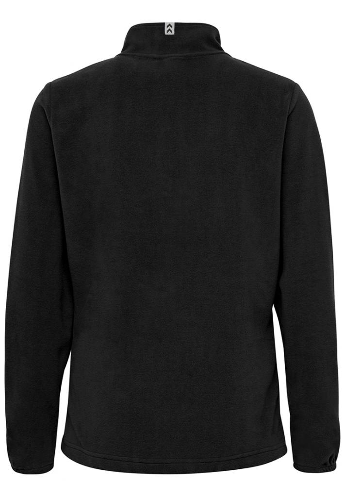Кофта HMLNORTH FULL ZIP FLEECE JACKET WOMAN 206-694-1006-XS Дорослі Жіноча ЧОРНИЙ