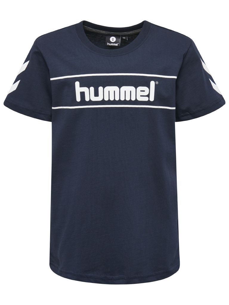 Футболка детская HMLJAKI T-SHIRT S/S 201-165-7364-128 Подростки и дети Мужской ТЕМНО-СИНИЙ