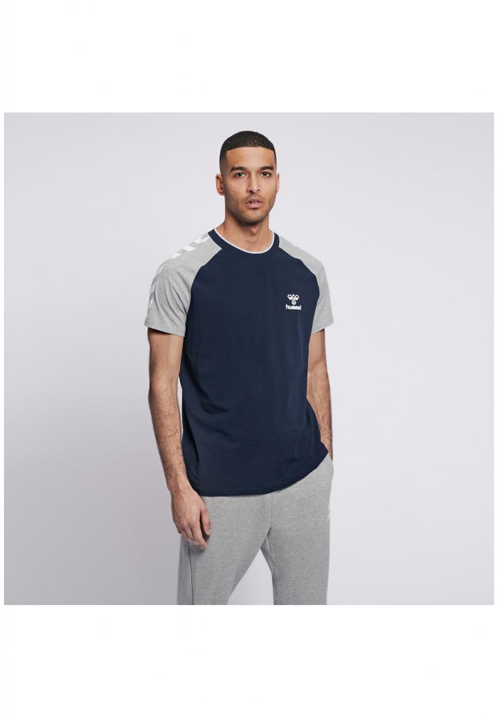 Футболка MARK T-SHIRT S/S 206-410-1009-S Взрослые Мужской ТЕМНО-СИНИЙ
