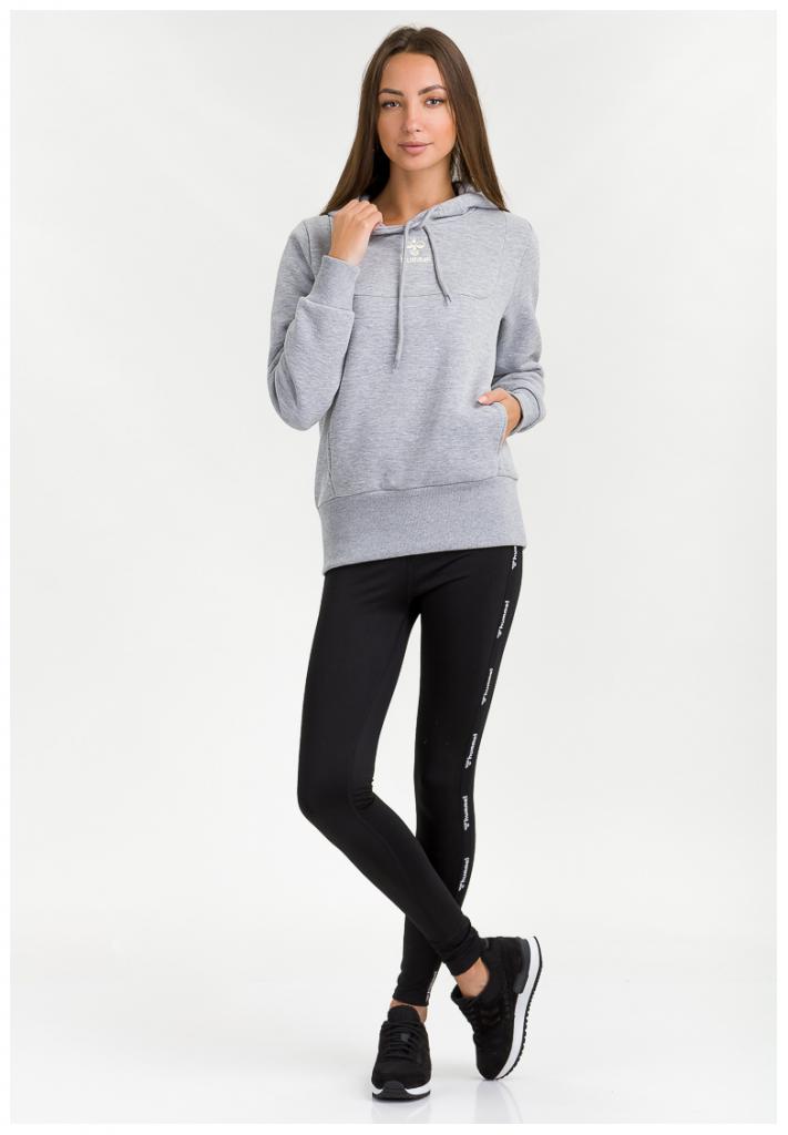 Худі HMLMELBA HOODIE 204-770-2006-XS Дорослі Жіноча СІРИЙ