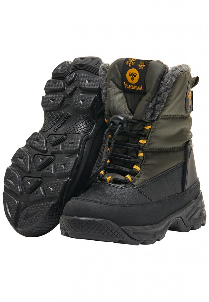 Чоботи дитячі SNOW BOOT LOW JR 204-536-6152-32 Підлітки і діти Унісекс ХАКІ