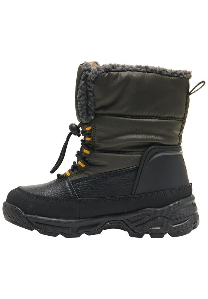 Чоботи дитячі SNOW BOOT LOW JR 204-536-6152-35 Підлітки і діти Унісекс ХАКІ