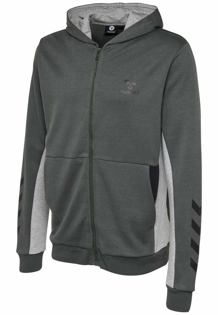 Кофта HMLMAESTRO ZIP HOODIE 204-273-2874-XL Дорослі Чоловіча ТЕМНО-ЗЕЛЕНИЙ