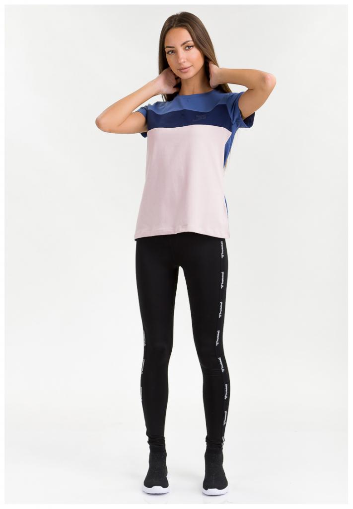 Футболка ADEN T-SHIRT S/S 204-243-3347-S Взрослые Женский РОЗОВЫЙ