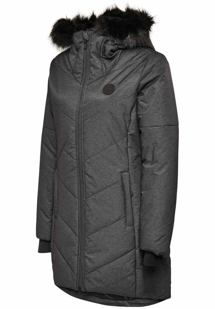 Пальто HMLMATSU COAT 203-738-2508-XS Дорослі Жіноча ТЕМНО-СІРИЙ