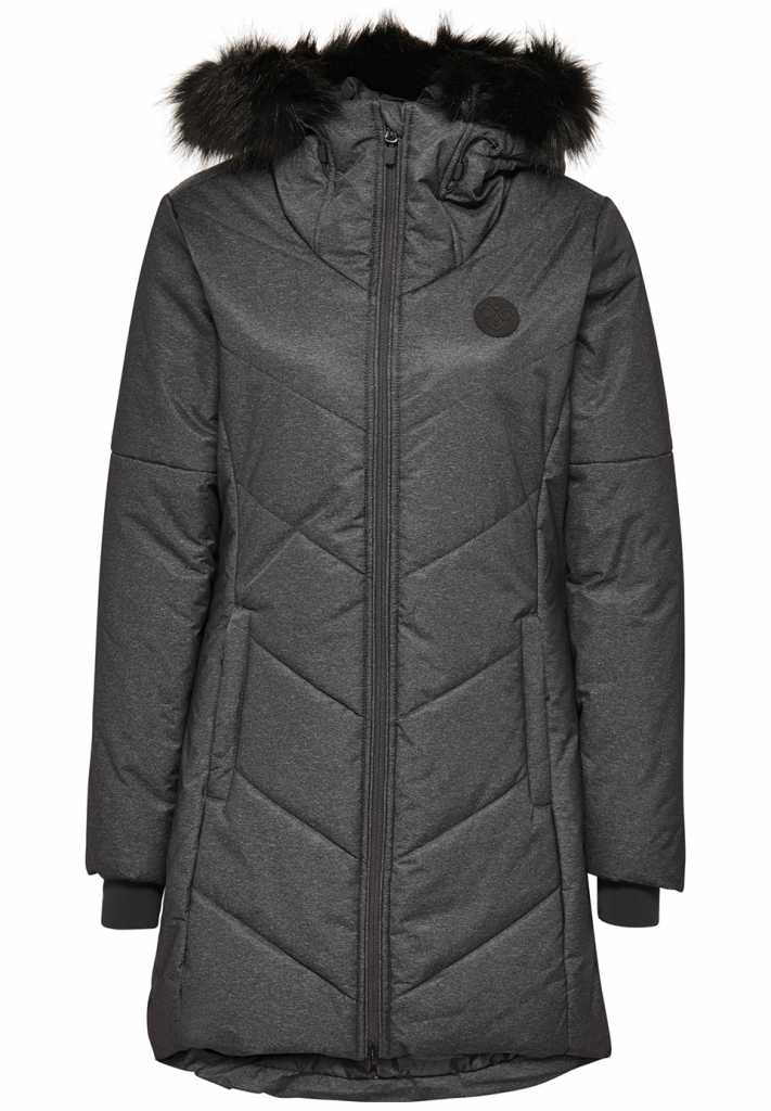 Пальто HMLMATSU COAT 203-738-2508-XS Дорослі Жіноча ТЕМНО-СІРИЙ