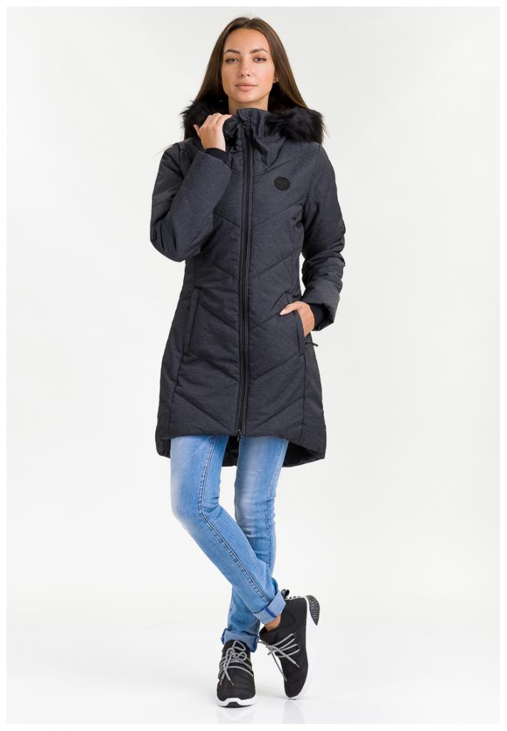 Пальто HMLMATSU COAT 203-738-2508-XS Дорослі Жіноча ТЕМНО-СІРИЙ