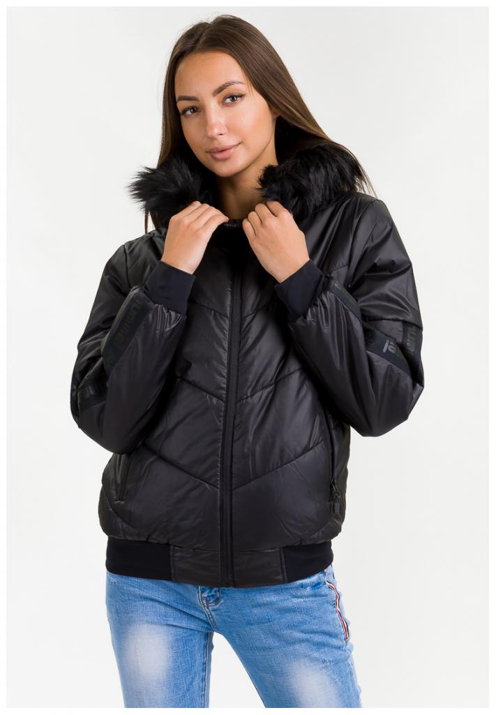 Куртка BRONA JACKET 203-737-2001-XS Взрослые Женский ЧЕРНЫЙ