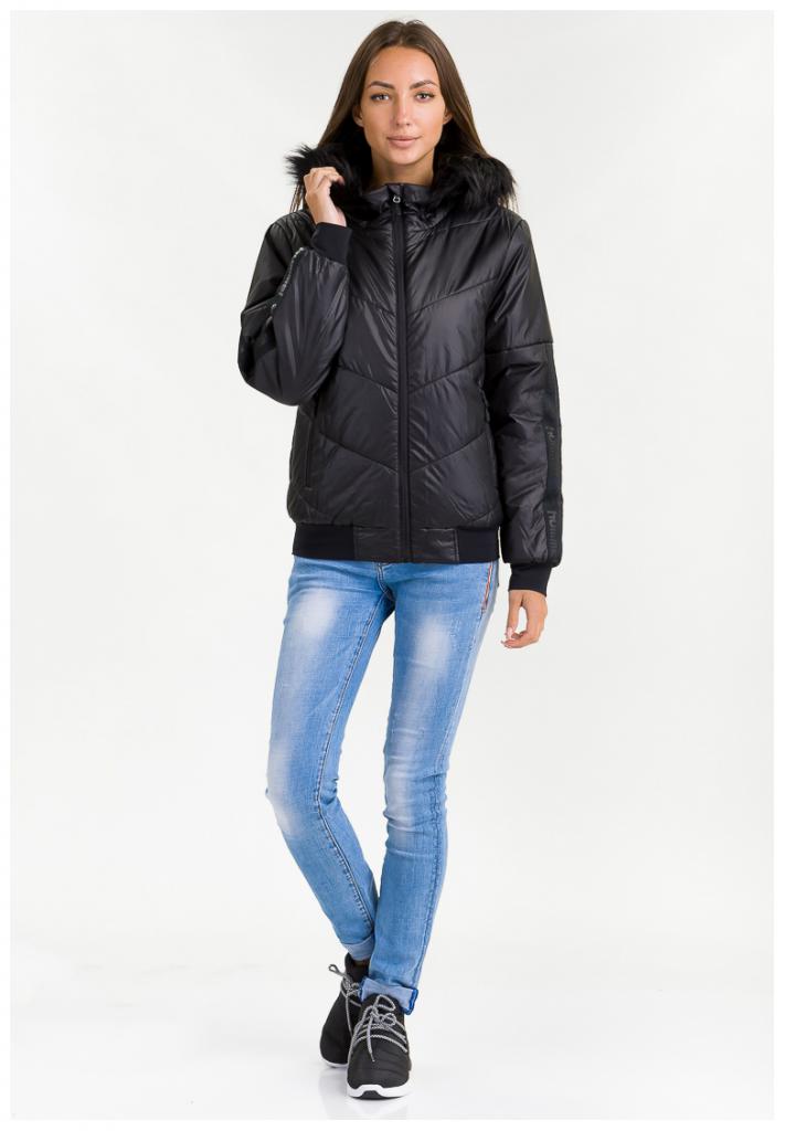 Куртка BRONA JACKET 203-737-2001-XS Взрослые Женский ЧЕРНЫЙ