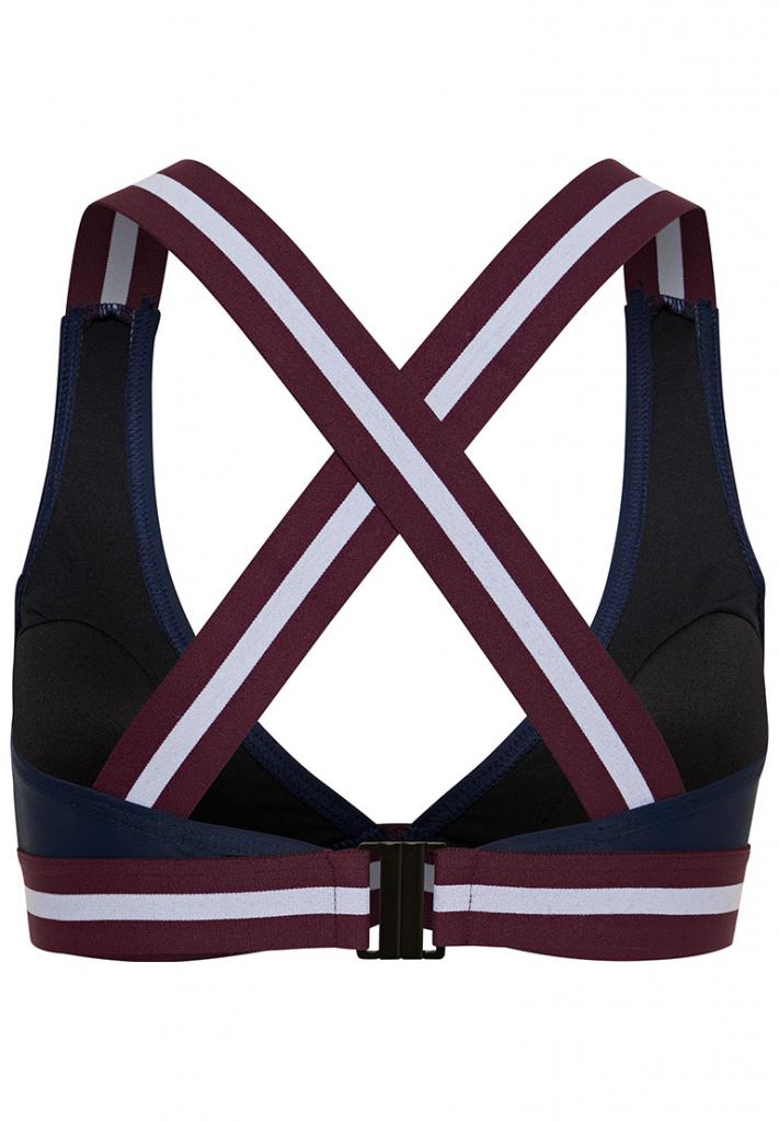 Лиф HMLBONE SWIM TOP 202-264-1009-M Взрослые Женский ТЕМНО-СИНИЙ