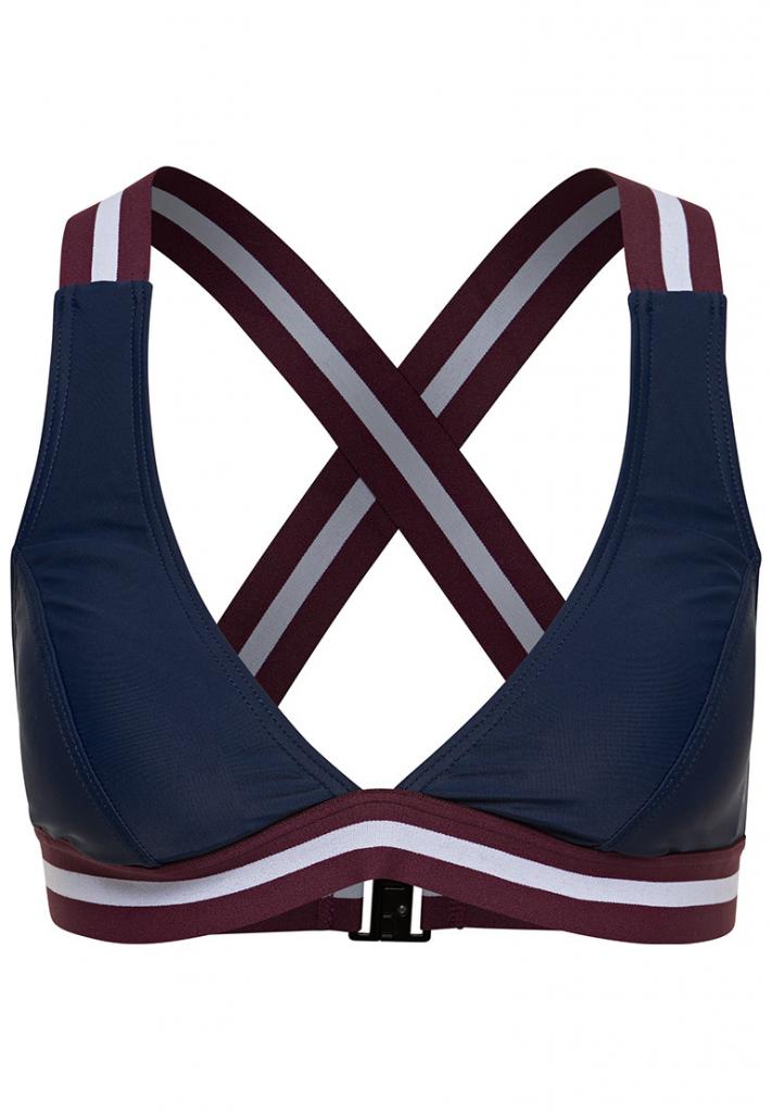 Лиф HMLBONE SWIM TOP 202-264-1009-L Взрослые Женский ТЕМНО-СИНИЙ