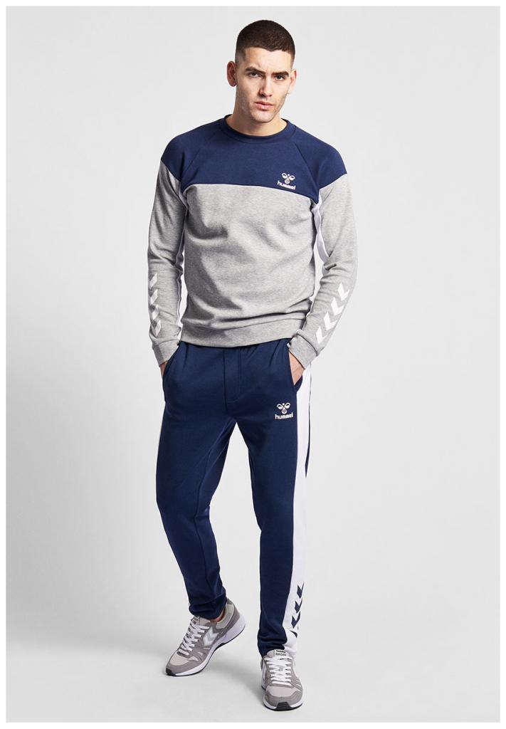 Штаны HMLMASON PANTS 202-931-1009-S Взрослые Мужской ТЕМНО-СИНИЙ