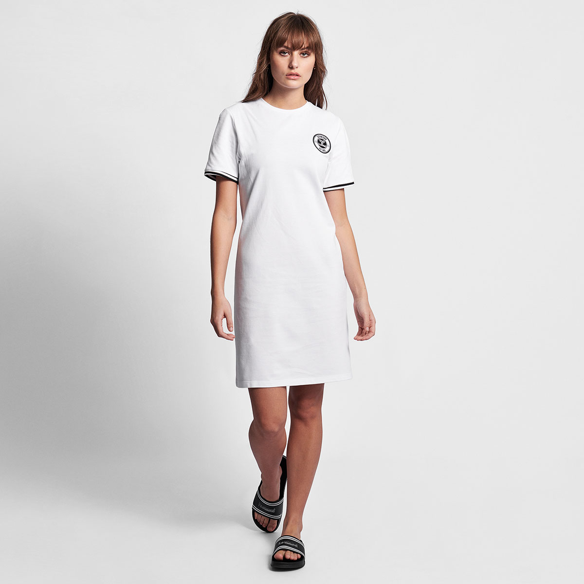 Платье-миди HMLAYOE DRESS S / S 203-745-9001-S Взрослые БЕЛЫЙ