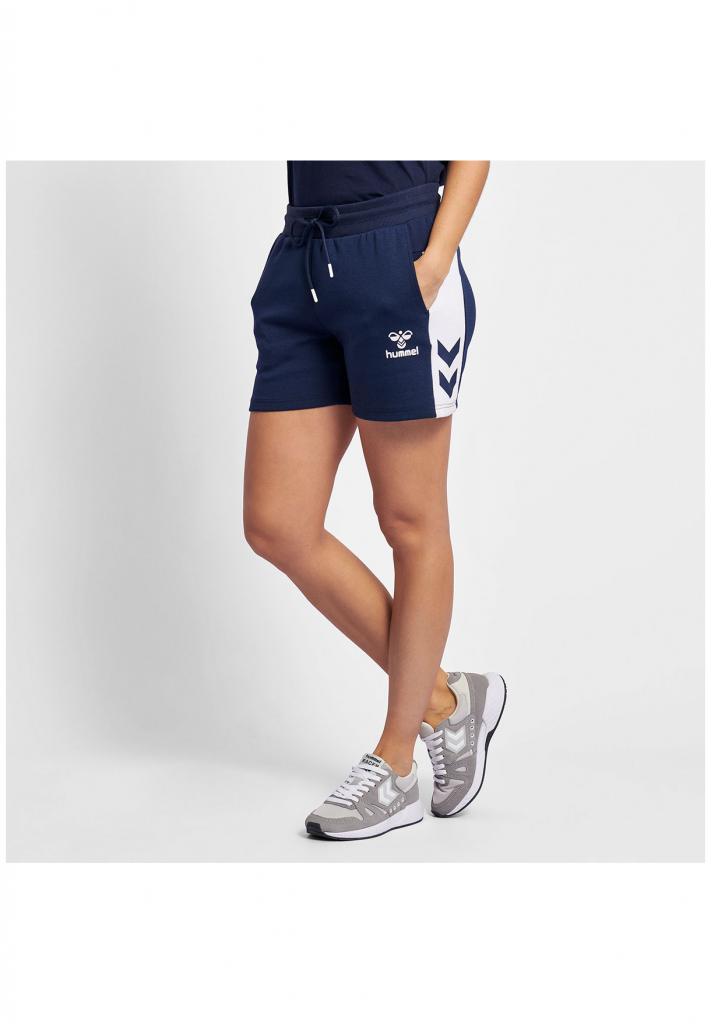 Шорты HMLOLIVIA SHORTS 203-040-1009-M Взрослые Женский ТЕМНО-СИНИЙ