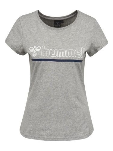 Футболка HMLPERLA T-SHIRT S/S 200-437-2006-L Взрослые Женский СЕРЫЙ