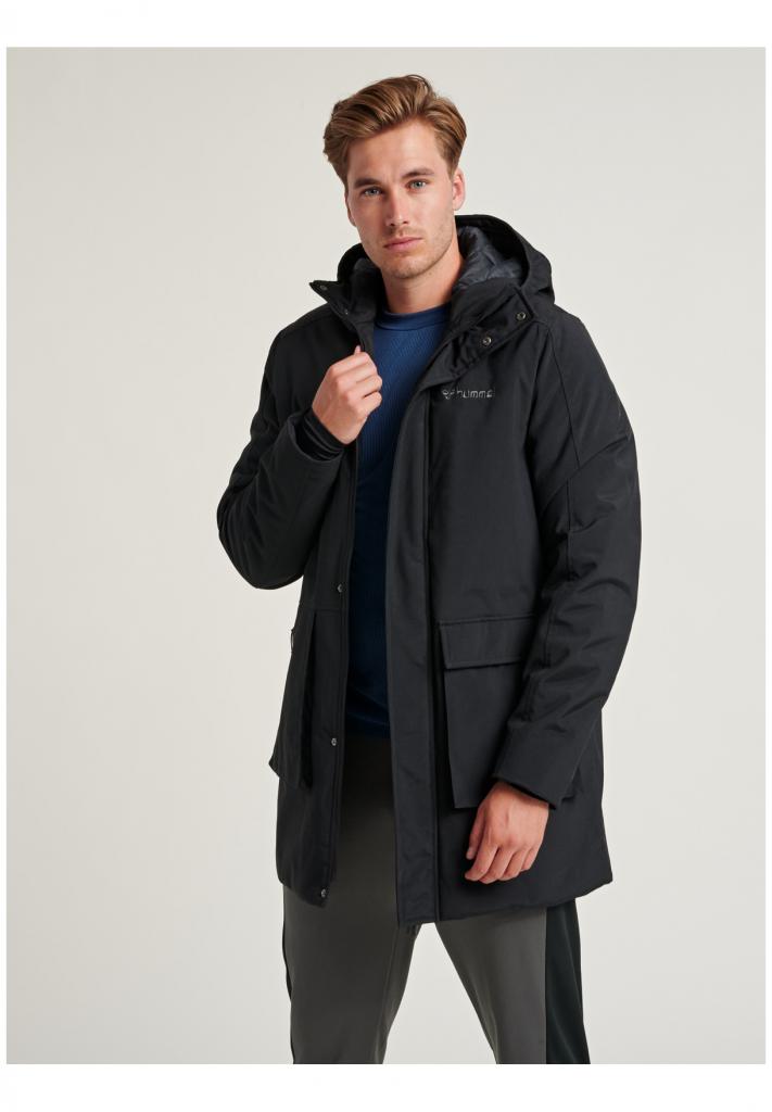 Парка мужская EZRA COAT 207-298-2001-M Взрослые Мужской ЧЕРНЫЙ