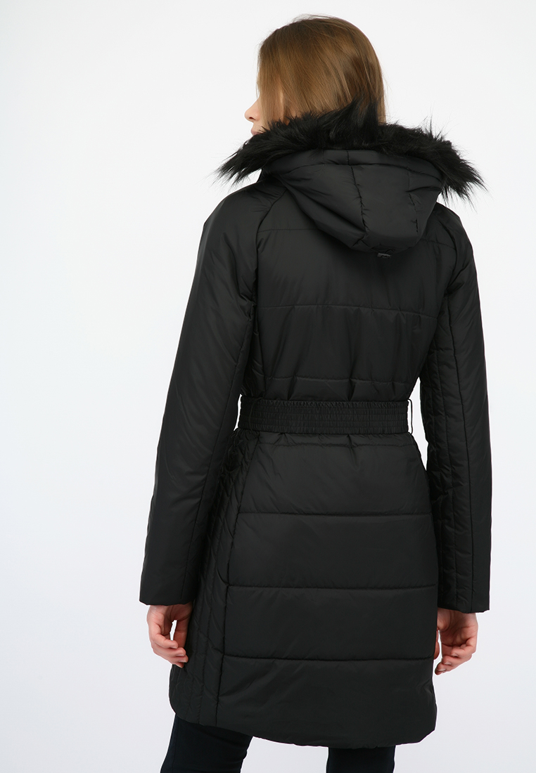 Пальто жіноче HMLREBECCA COAT 200-808-2001-XS Дорослі Жіноча ЧОРНИЙ