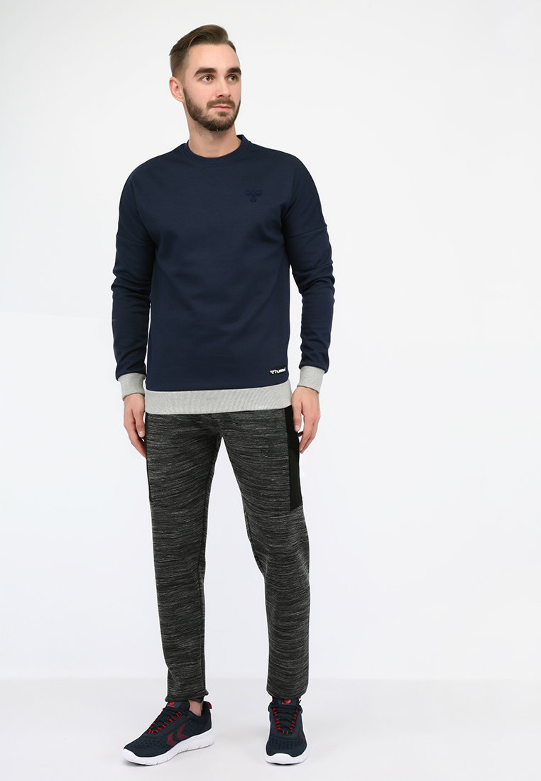 Світшоти HMLFILIP SWEATSHIRT 201-727-7459-L Дорослі Чоловіча ТЕМНО-СИНІЙ