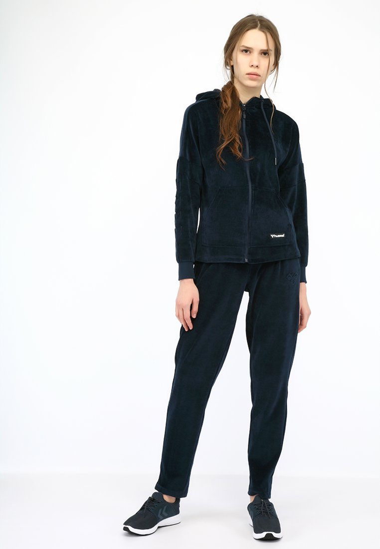 Кофта HMLRUBY ZIP HOOD 201-735-7459-M Дорослі Жіноча ТЕМНО-СИНІЙ