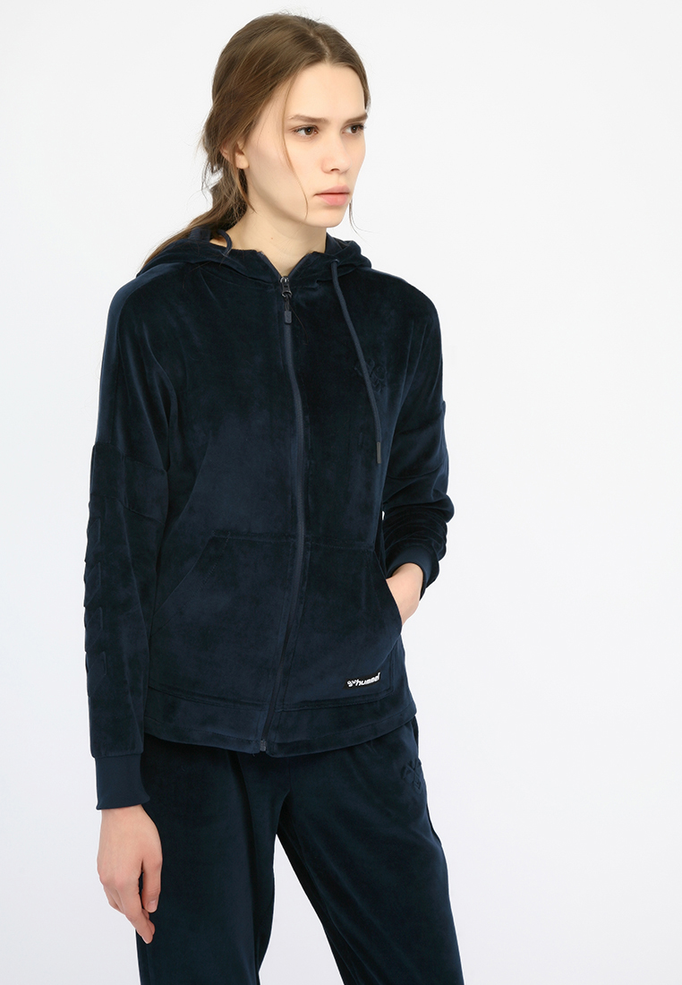 Кофта HMLRUBY ZIP HOOD 201-735-7459-XS Дорослі Жіноча ТЕМНО-СИНІЙ