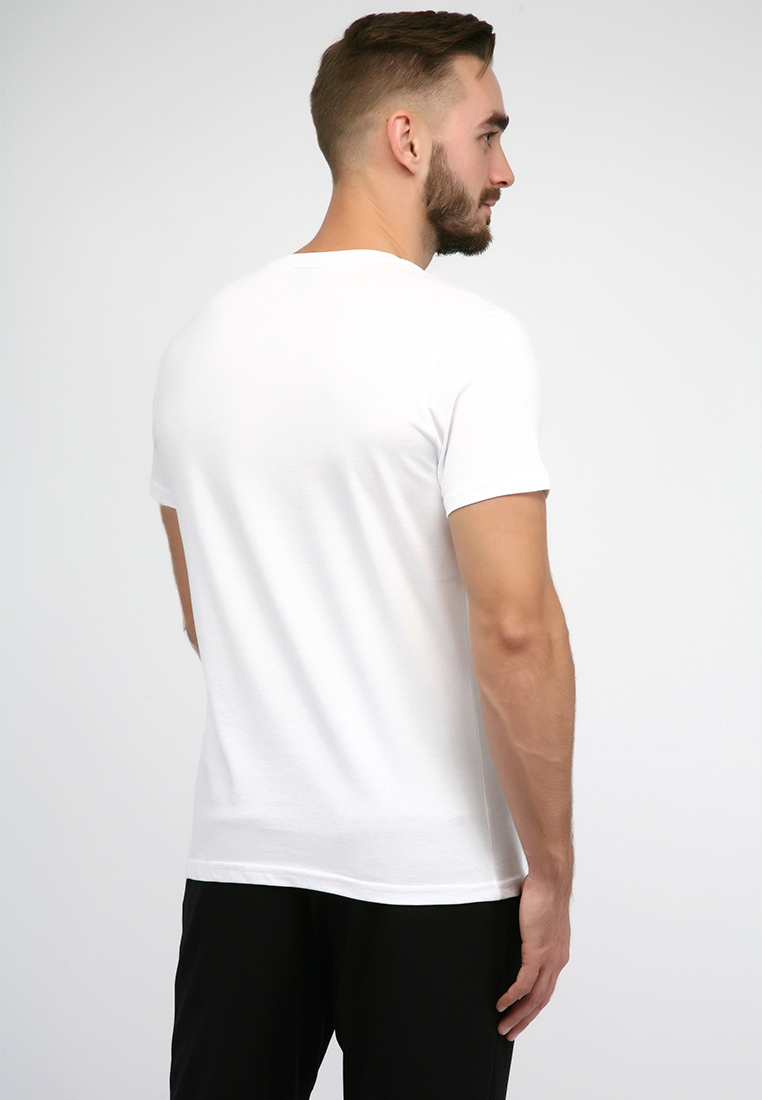 Футболка KOSTA SS TEE 019-384-9001-M Дорослі Чоловіча БІЛИЙ