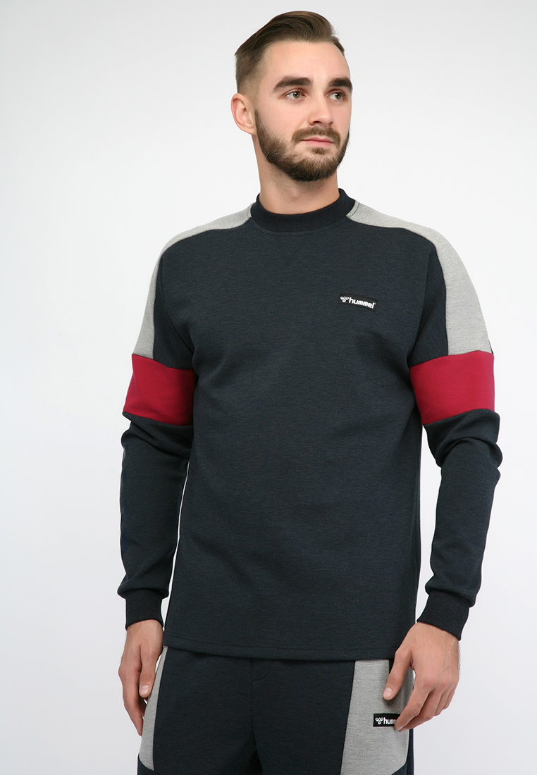 Свитшот HMLCRIMSON SWEATSHIRT 201-256-8248-XXL Взрослые Мужской ТЕМНО-СИНИЙ