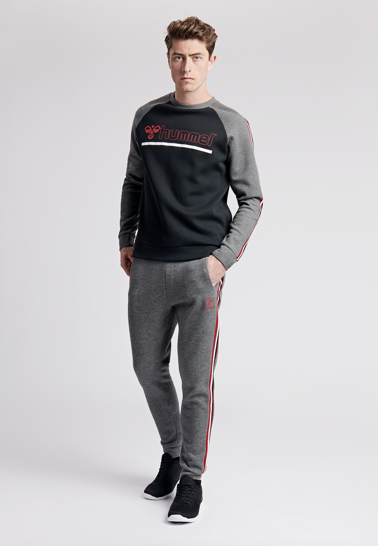 Свитшот HMLCRIMSON SWEATSHIRT 201-256-8248-S Взрослые Мужской ТЕМНО-СИНИЙ