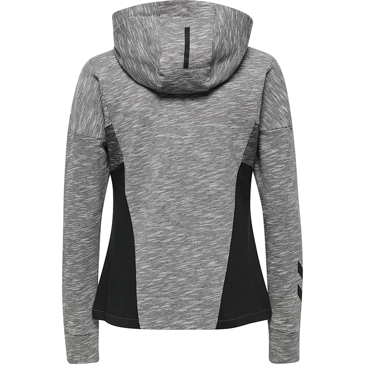 Кофта  HMLELENA ZIP HOODIE 201-816-2007-M Взрослые Женский СЕРЫЙ