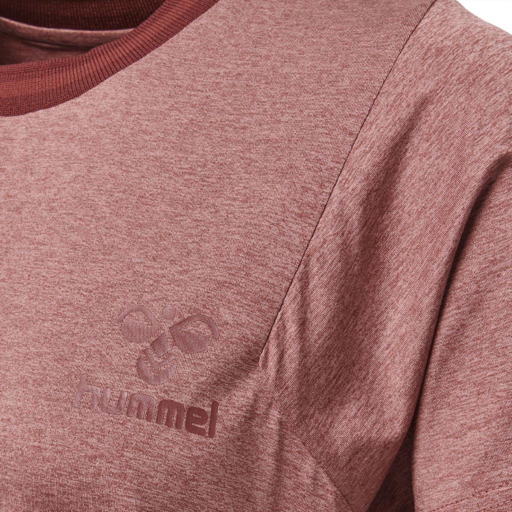 Футболка HMLCAMI T-SHIRT S/S 201-708-3499-M Взрослые Женский КРАСНЫЙ