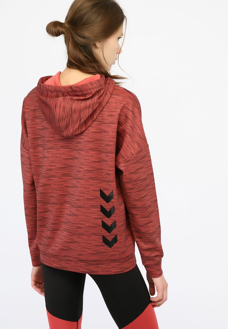 Худі HMLDIVA SWEATSHIRT 202-004-3499-XS Дорослі Жіноча ЧЕРВОНИЙ