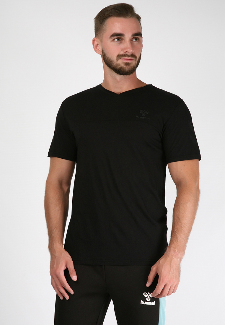 Футболка HMLJET T-SHIRT S / S 200-180-2001-M Дорослі Чоловіча ЧОРНИЙ