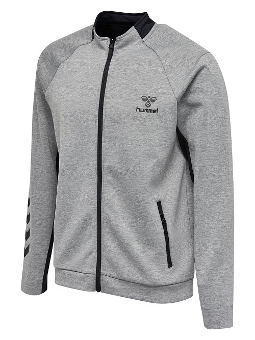 Кофта CLASSIC BEE HMLGUY ZIP JACKET 200-174-2006-XL Дорослі Чоловіча СІРИЙ