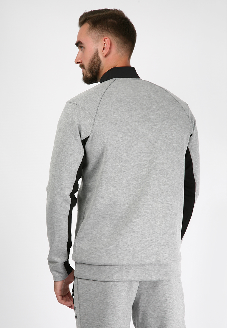 Кофта CLASSIC BEE HMLGUY ZIP JACKET 200-174-2006-XL Дорослі Чоловіча СІРИЙ