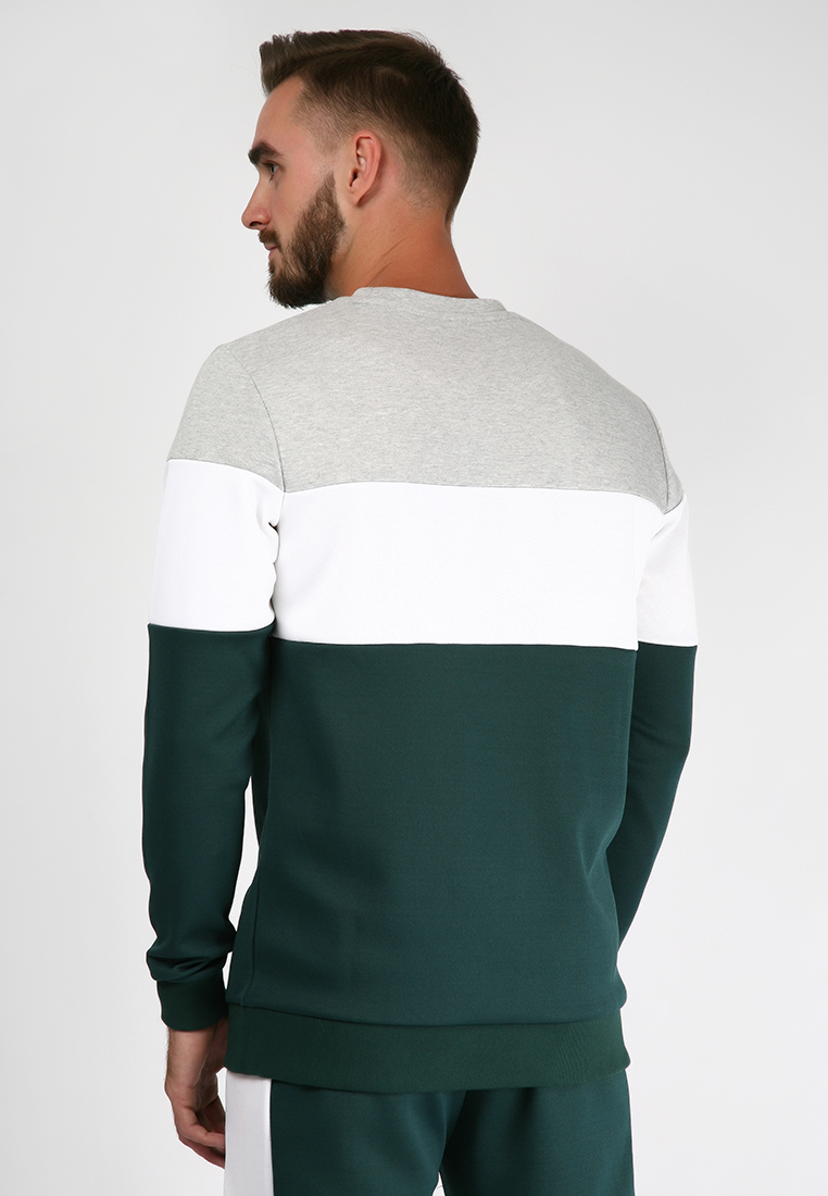 Світшоти HMLMATTI SWEATSHIRT 200-463-6712-M Дорослі Чоловіча ТЕМНО-ЗЕЛЕНИЙ