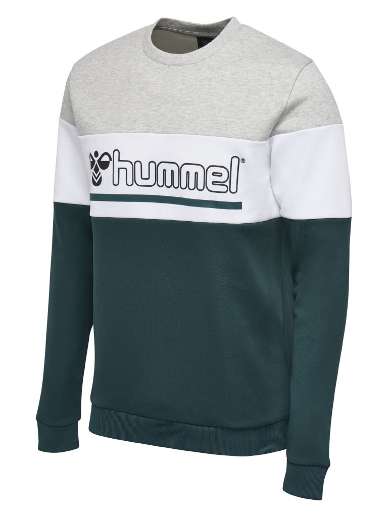 Світшоти HMLMATTI SWEATSHIRT 200-463-6712-S Дорослі Чоловіча ТЕМНО-ЗЕЛЕНИЙ