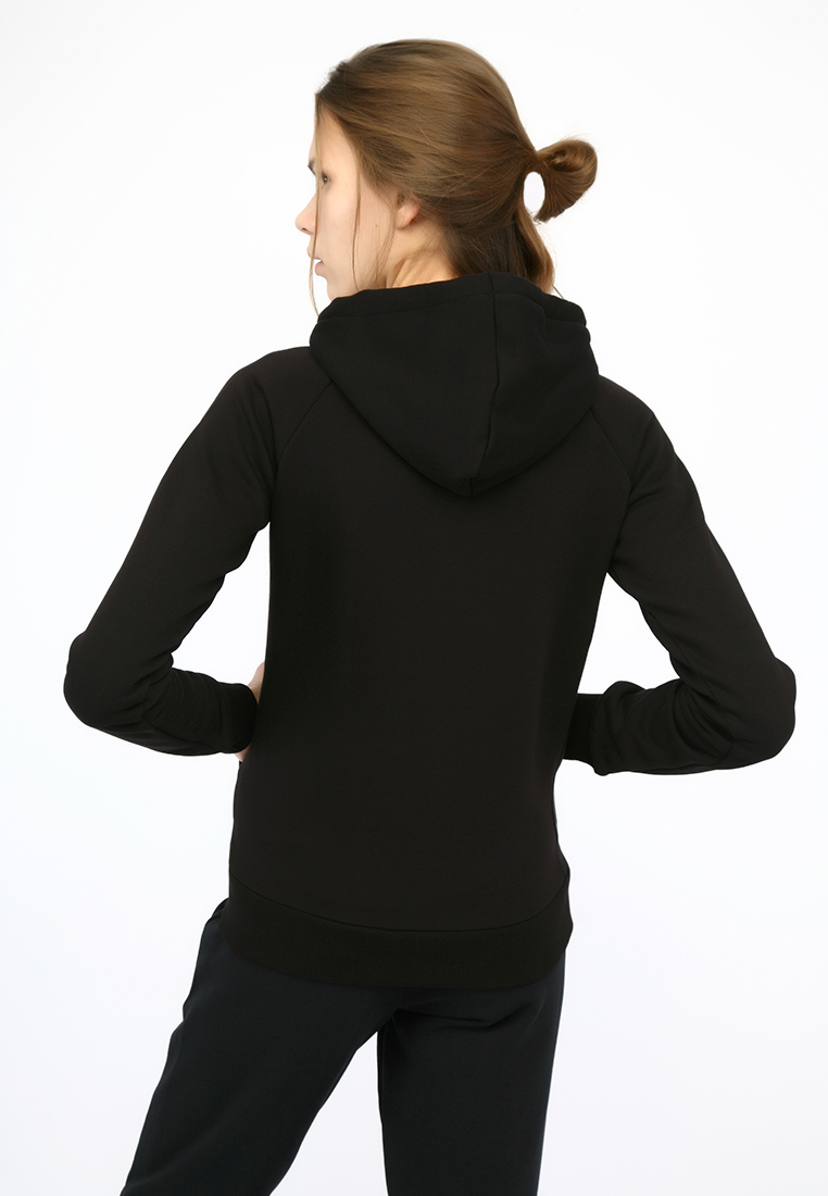 Кофта CLASSIC BEE WO ZEN ZIP JACKET 033-320-2001-L Взрослые Женский ЧЕРНЫЙ