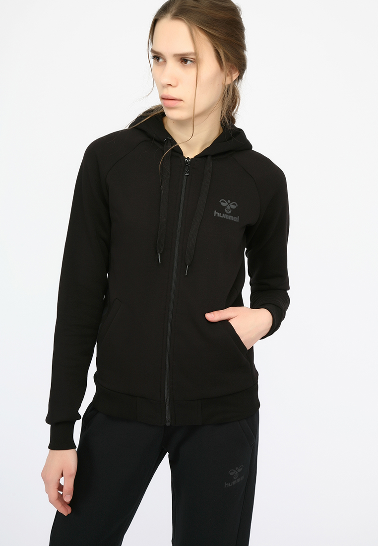 Кофта CLASSIC BEE WO ZEN ZIP JACKET 033-320-2001-XS Взрослые Женский ЧЕРНЫЙ