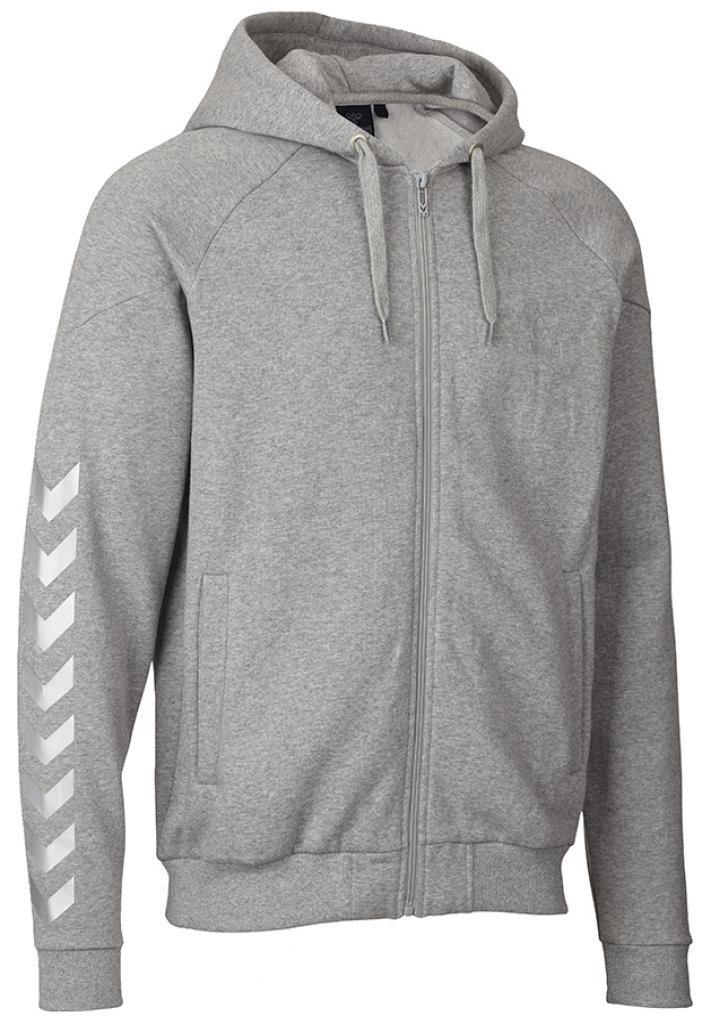 Кофта CLASSIC BEE ZEN ZIP JACKET 033-310-2006-XL Взрослые Мужской СЕРЫЙ