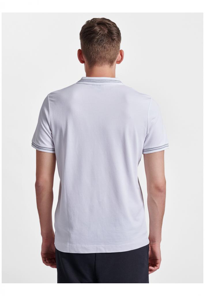 Футболка-поло CLASSIC BEE NOAH POLO 019-146-9001-XXXL Взрослые Мужской БЕЛЫЙ