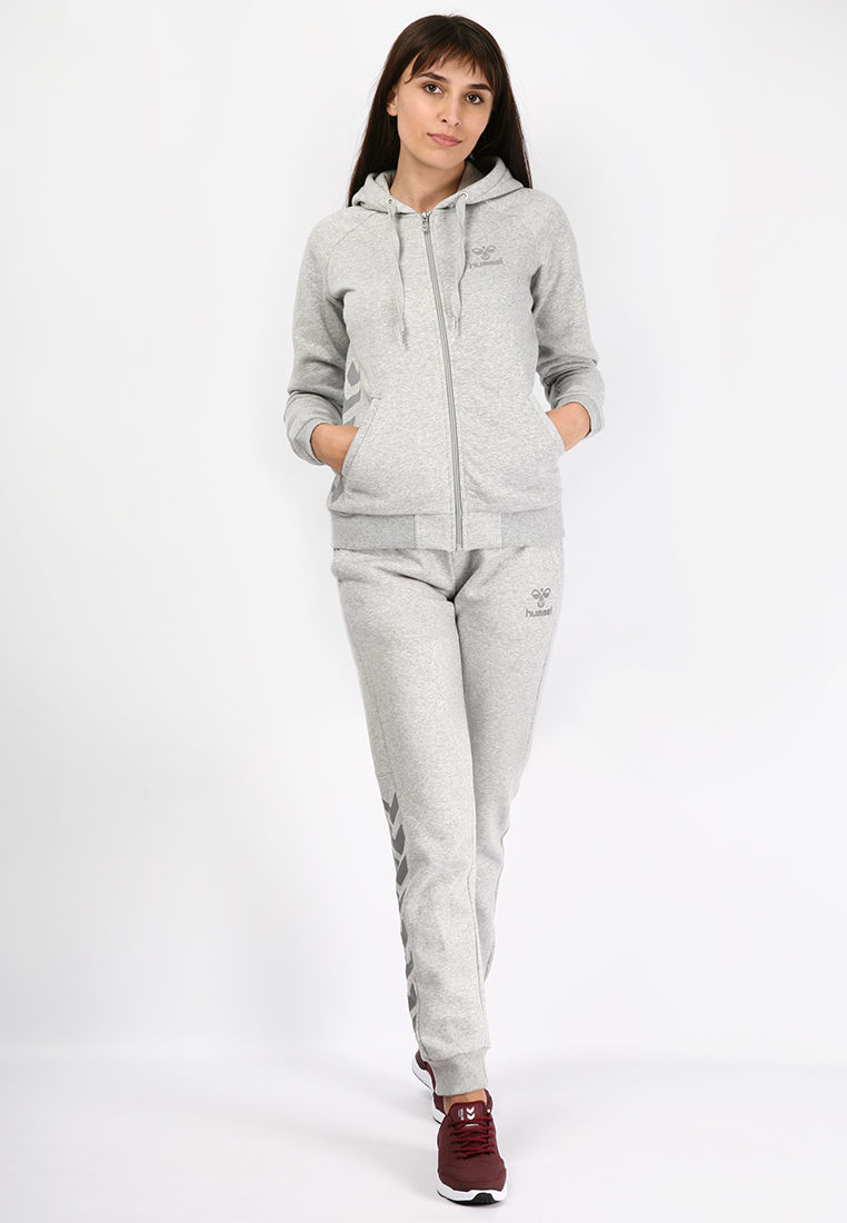 Кофта CLASSIC BEE WO ZEN ZIP JACKET 033-320-2006-XL Взрослые Женский СЕРЫЙ