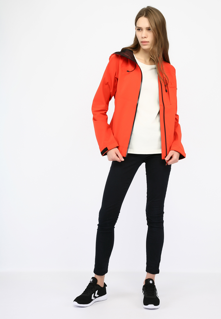 Куртка CLASSIC BEE WOMENS 3 LAYER JKT 080-644-3775-L Дорослі Жіноча ЧЕРВОНИЙ