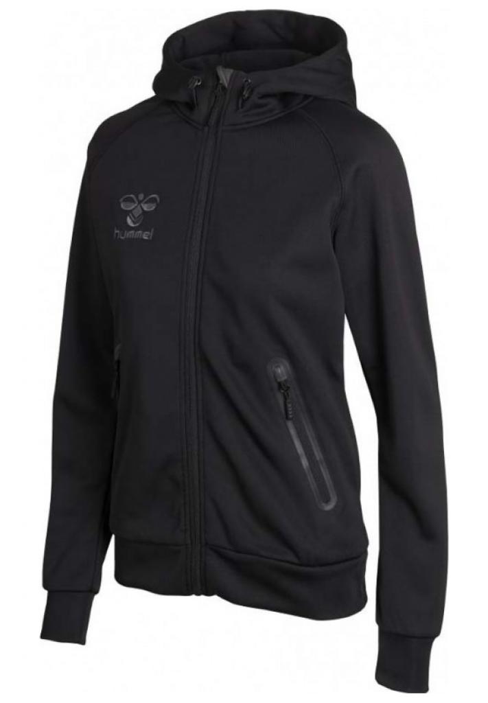 Кофта WOMENS BASIC ZIP HOODIE 038-650-2042-S-1 Взрослые Женский ЧЕРНЫЙ