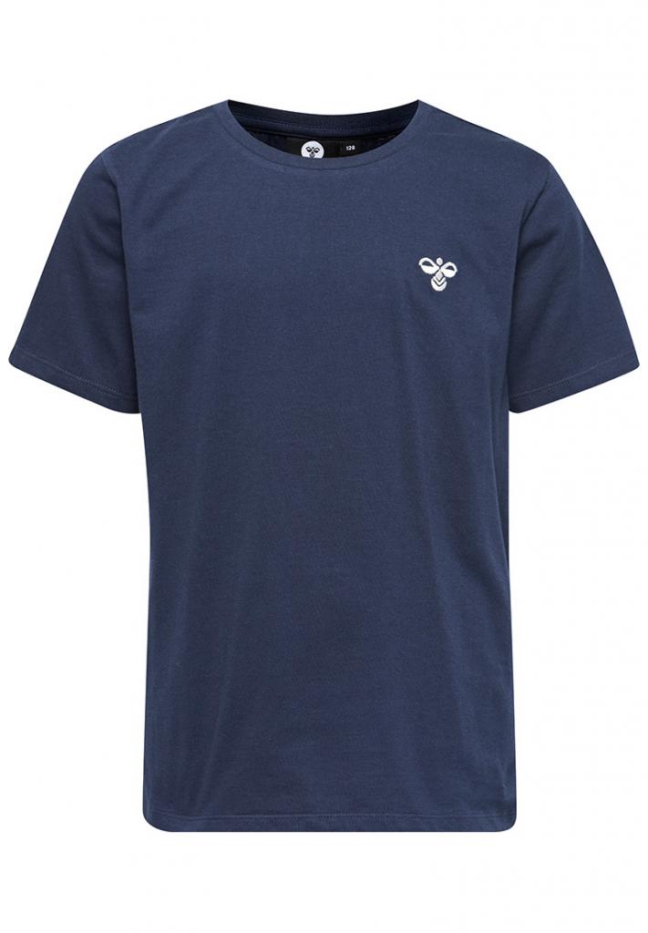 Футболка UNI T-SHIRT S/S 202-878-1009-128 Подростки и дети Унисекс ТЕМНО-СИНИЙ