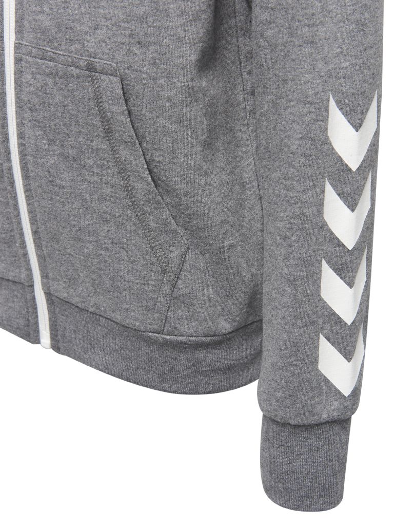 Кофта HMLKILLIAN ZIP JACKET 201-162-2800-116 Подростки и дети Унисекс СЕРЫЙ