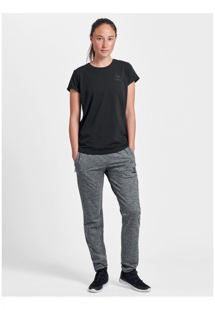 Футболка ISOBELLA T-SHIRT S/S 203-049-2001-L Взрослые Женский ЧЕРНЫЙ